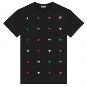 Dior | Embroidered Bee Tee | Multicolor | Sprawling Logo | Hedi Slimane | Mens